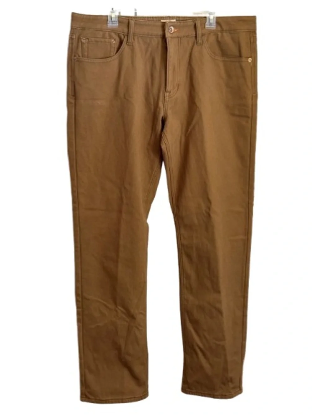 Weatherproof Vintage Fleece Lined Pants Men’s 38x34 Brown Stretch Straight Leg